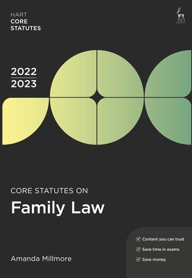 Core Statutes on Family Law 2022-23 1509960465 Book Cover