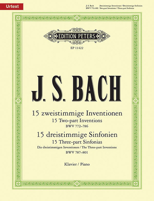 Inventions and Sinfonias Bwv 772-801 for Piano:... B00U06H9ZS Book Cover