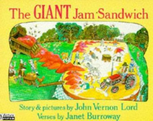 The Giant Jam Sandwich 0330303546 Book Cover