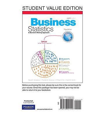 Business Statistics: Student Value Edition 0136021549 Book Cover