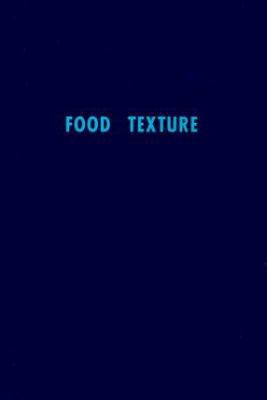Food Texture 094284923X Book Cover