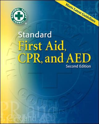 Standard First Aid, CPR, and AED 0073019356 Book Cover