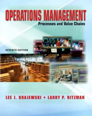 Operations Management: Processes and Value Chains 0131073877 Book Cover