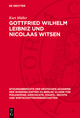 Gottfried Wilhelm Leibniz Und Nicolaas Witsen [German] 3112725107 Book Cover