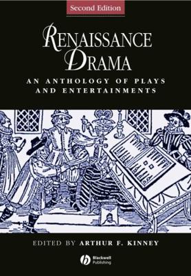 Renaissance Drama : An Anthology of Plays and E... B007E7O2Z6 Book Cover