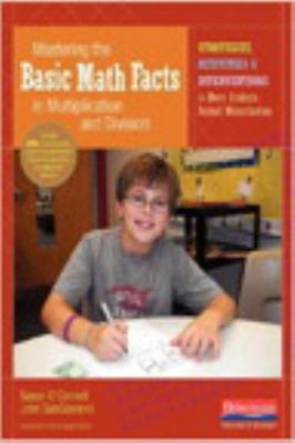 Mastering the Basic Math Facts in Multiplicatio... 0325059659 Book Cover