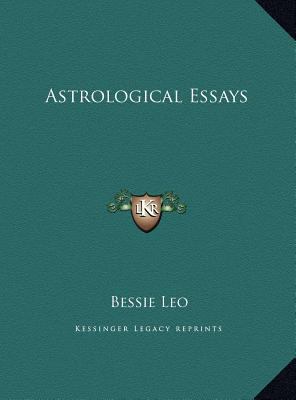 Astrological Essays 1169777554 Book Cover