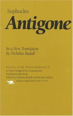 Antigone: In a New Translation by Nicholas Ruda... 1566632102 Book Cover