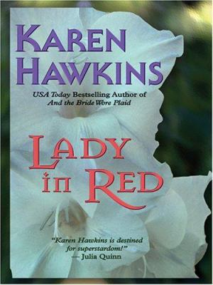 Lady In Red [Large Print] 0786278536 Book Cover