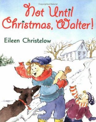 Not Until Christmas, Walter! 0618246185 Book Cover