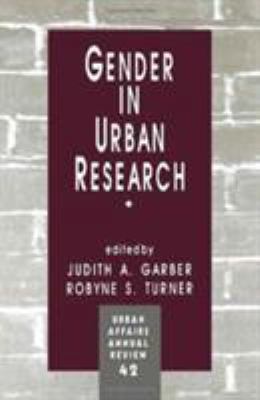 Gender in Urban Research 0803957254 Book Cover
