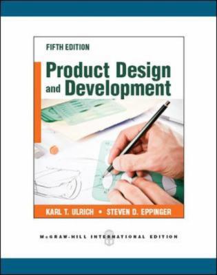 Product Design and Development 0071086951 Book Cover