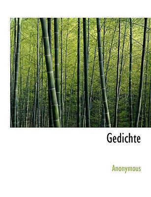 Gedichte [German] 1140152955 Book Cover