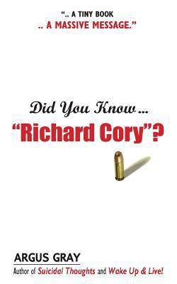 Did You Know "Richard Cory"? 069264931X Book Cover