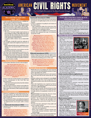 American Civil Rights Movement: A Quickstudy La... 1423250370 Book Cover