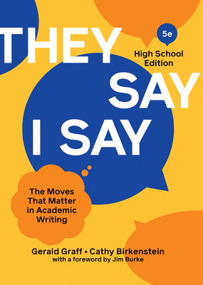 They Say / I Say 0393542270 Book Cover