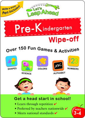 Let's Leap Ahead Pre-K Wipe-Off 1613510128 Book Cover