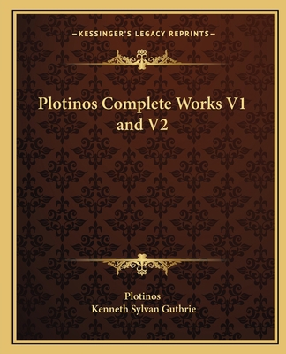 Plotinos Complete Works V1 and V2 1162622113 Book Cover