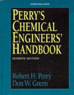 Perry's Chemical Engineers' Handbook (McGraw-Hi... 0071154485 Book Cover