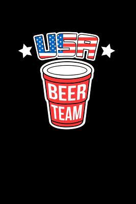 USA Beer Team: 120 Pages I 6x9 I Music Sheet I ... 1080811206 Book Cover