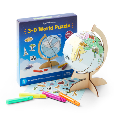 Little Passports: 3-D World Puzzle            Book Cover