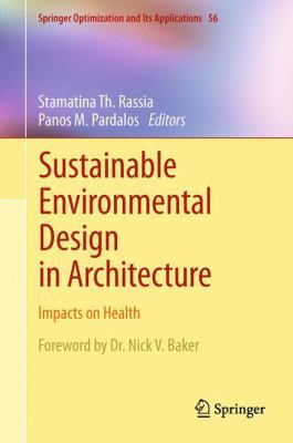 Sustainable Environmental Design in Architectur... 1461430186 Book Cover