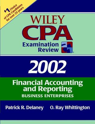 Wiley CPA Examination Review 2002, Financial Ac... 0471438200 Book Cover