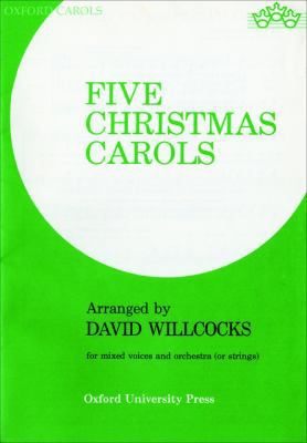 Five Christmas Carols: Vocal Score 0193535637 Book Cover