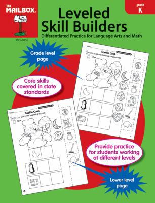 Leveled Skill Builders GRADE K 1562347004 Book Cover