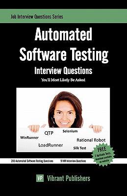 Automated Software Testing Interview Questions ... 1463553145 Book Cover