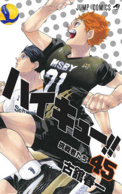 Haikyu!! 45 [Japanese] 4088824717 Book Cover