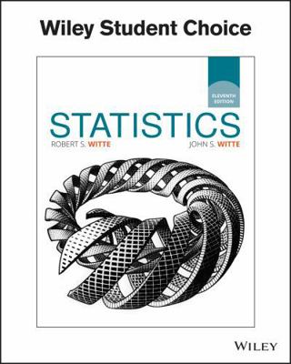 Statistics 1119254515 Book Cover