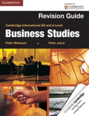 Paperback Cambridge International AS and A Level Business Studies Book