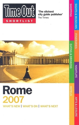 Time Out Shortlist 2007 Rome 1904978789 Book Cover