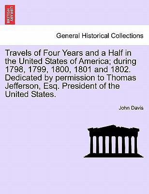 Travels of Four Years and a Half in the United ... 1241339708 Book Cover