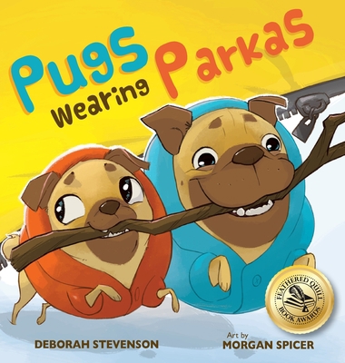 Pugs Wearing Parkas [Large Print] 1734824204 Book Cover