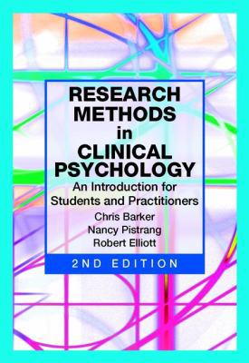 Research Methods in Clinical Psychology: An Int... 047149089X Book Cover