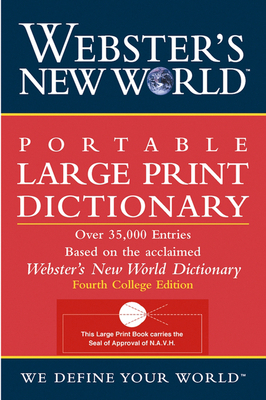 Webster's New World Portable Large Print Dictio... [Large Print] 0764564919 Book Cover