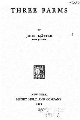 Three farms 1533520860 Book Cover