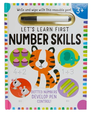 Let's Learn: First Number Skills (Write and Wipe) 1647220424 Book Cover