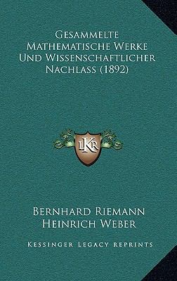 Gesammelte Mathematische Werke Und Wissenschaft... [German] 1168487137 Book Cover