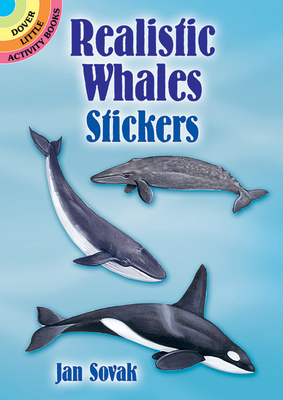 Realistic Whales Stickers 0486416259 Book Cover
