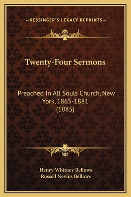 Twenty-Four Sermons: Preached In All Souls Chur... 1169336957 Book Cover