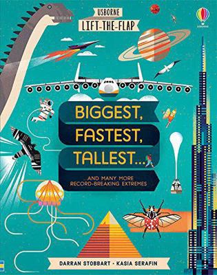 Lift-the-Flap Biggest, Fastest,Tallest... (IR) 0794546749 Book Cover
