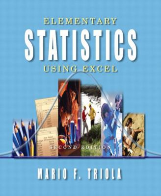 Elementary Statistics Using Excel,2nd Edition 0201775697 Book Cover
