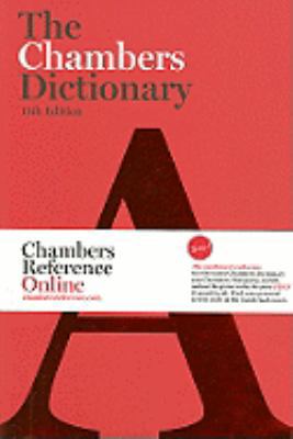 The Chambers Dictionary 0550102892 Book Cover