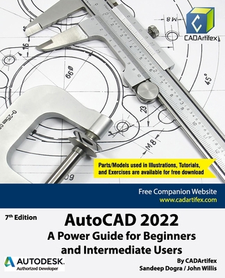AutoCAD 2022: A Power Guide for Beginners and I... B096LPR9PY Book Cover