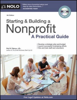 Starting & Building a Nonprofit: A Practical Guide 1413313299 Book Cover
