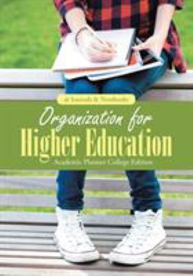 Organization for Higher Education. Academic Pla... 1683266781 Book Cover