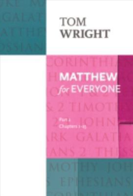 Matthew for Everyone 0281071926 Book Cover